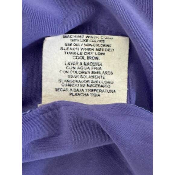 One World Purple Abstract Sublimation Print Empire Waist Dress Size XL Summer - Picture 6 of 7